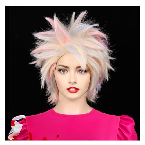 FantaLook Green Grey Character Cosplay Wig